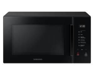 Микроволновая печь Samsung MG30T5018AK/BW Bespoke с грилем и стеклянной панелью, 30 л, черный