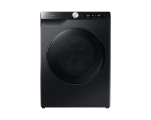 Стиральная машина Samsung WW80AG6L28BBLP с автодозировкой средства для стирки 8 кг, черный