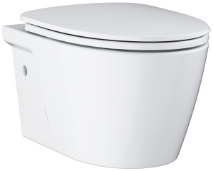 Унитаз подвесной GROHE Projectline с сиденьем, альпин-белый (39321000)