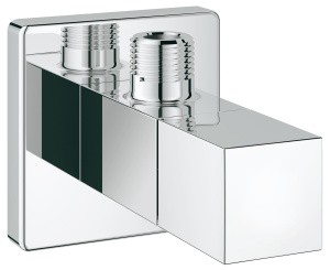 Вентиль угловой GROHE Cube 1/2″-3/8″ для подключения смесителей, хром (22012000)