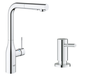 Готовый набор для кухни GROHE Essence+, хром (NK0021)