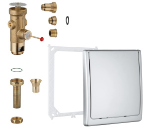 Смывное устройство для унитаза GROHE Classic, хром (42901000)