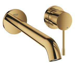 Внешняя часть смесителя для раковины GROHE Essence на 2 отверстия, L-Size, холодный рассвет глянец (19967GL1)