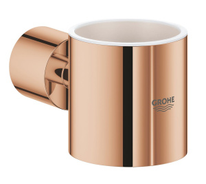 Держатель для стакана и дозатора жидкого мыла GROHE Atrio, теплый закат глянец (40304DA3)