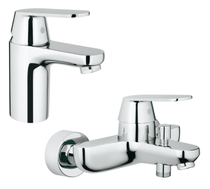 Готовый комплект для ванной комнаты GROHE Eurosmart Cosmopolitan, хром (NB0043)