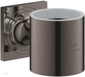 Держатель стакана и дозатора жидкого мыла GROHE Allure, темный графит глянец (40278A01)