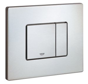 Панель смыва для унитаза GROHE Skate Cosmopolitan, 3 режима, нержавеющая сталь (38776SD0)