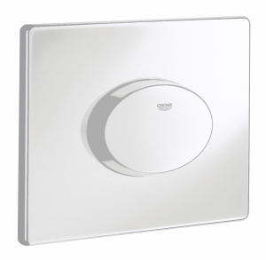 Панель смыва для унитаза GROHE Skate Air, 1 режим, альпин-белый (38565SH0)