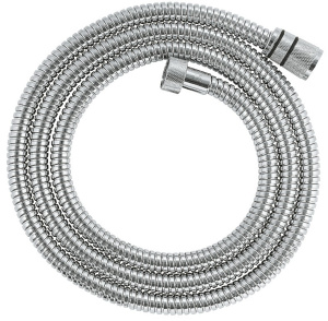 Душевой шланг GROHE Rotaflex Metal Long-Life 1750 мм, с защитой от перекручивания, хром (28025001/U), уцененный товар