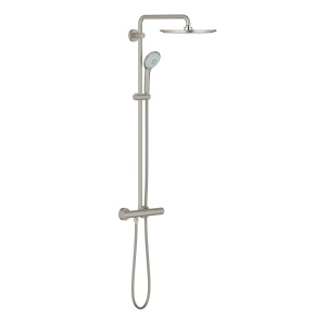 Душевая система GROHE Euphoria System 310 с термостатом для душа, суперсталь (26075DC0/U), уцененный товар