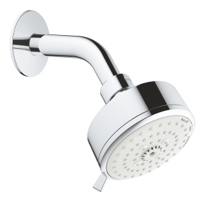 Верхний душ GROHE New Tempesta Cosmopolitan 100 III, 9,5 л/мин, 3 режима, хром (26090001)