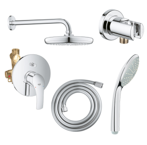 Готовый набор для душа GROHE Eurosmart, хром (124440)
