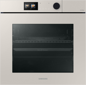 Духовой шкаф Samsung NV7B7997AAA/WT Bespoke c AI Pro cooking, бежевый