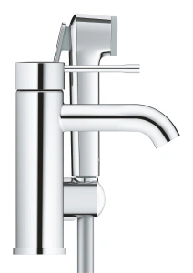 Смеситель для раковины GROHE Essence с гигиеническим душем, S-size, хром (24189000)