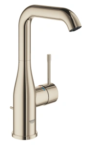Смеситель для раковины GROHE Essence с донным клапаном, L-size, никель глянцевый (24174BE1)
