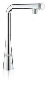 Смеситель для кухни GROHE Zedra SmartControl с вытяжным изливом, хром (31593002)