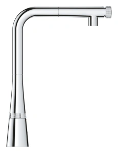 Смеситель для кухни GROHE Zedra SmartControl с вытяжным изливом, хром (31593002)