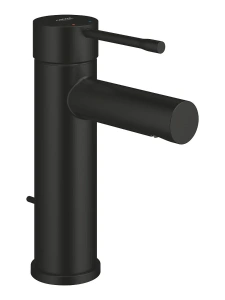 Смеситель для раковины GROHE Essence с донным клапаном, S-size, матовый черный (328982431)