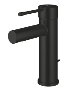 Смеситель для раковины GROHE Essence с донным клапаном, S-size, матовый черный (328982431)