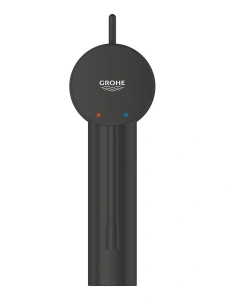 Смеситель для раковины GROHE Essence с донным клапаном, S-size, матовый черный (328982431)