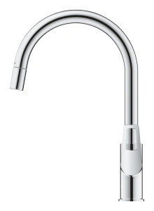 Смеситель для кухни GROHE BauLoop с вытяжным изливом, хром (30543000)