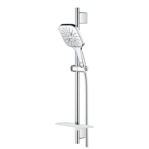 Душевой гарнитур GROHE Rainshower SmartActive 130 Cube, 3 вида струй, хром (26585000)