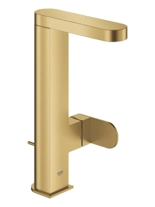 Смеситель для раковины GROHE Plus с донным клапаном, L-size, холодный рассвет матовый (23851GN4)