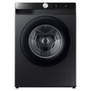 Стиральная машина Samsung WW80AG6S28ABLP с программой ускоренной стирки 8 кг, фантомный черный