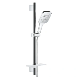 Душевой гарнитур GROHE Rainshower SmartActive 130 Cube, 3 вида струй, хром (26585000)