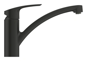 Смеситель для кухонной мойки GROHE Eurosmart с поворотным изливом, матовый черный (332812433)