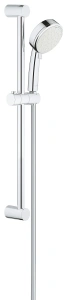 Душевой гарнитур GROHE Tempesta Cosmopolitan 100, 2 режима струи, душевая штанга 600 мм, хром (27578002/U), уцененный товар
