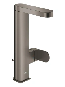 Смеситель для раковины GROHE Plus с донным клапаном, L-size, темный графит матовый (23851AL4 )