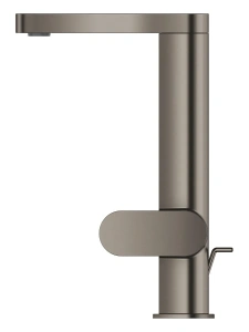 Смеситель для раковины GROHE Plus с донным клапаном, L-size, темный графит матовый (23851AL4 )