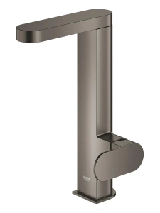Смеситель для раковины GROHE Plus с донным клапаном, L-size, темный графит матовый (23851AL4 )