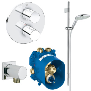 Готовый комплект для душа GROHE Grohtherm 3000 Cosmopolitan (NSB0124)