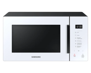 Микроволновая печь Samsung MG23T5018AW/BW Bespoke с грилем и стеклянной панелью, 23 л, белый