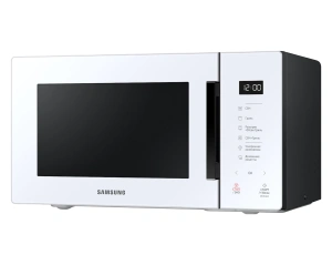 Микроволновая печь Samsung MG23T5018AW/BW Bespoke с грилем и стеклянной панелью, 23 л, белый