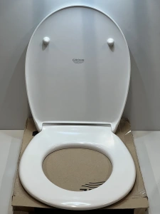 Сиденье для унитаза с микролифтом GROHE Bau Ceramic, альпин-белый (39493000/U), уцененный товар