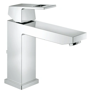 Смеситель для раковины GROHE Eurocube с донным клапаном, M-size, хром (23445000/U1), уцененный товар