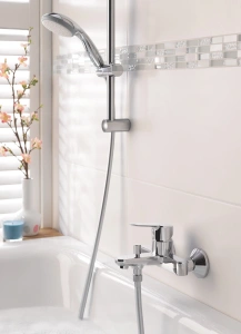 Смеситель для ванны GROHE BauEdge, хром (23605000)