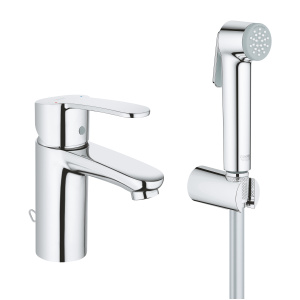 Смеситель для раковины GROHE Eurostyle Cosmopolitan с гигиеническим душем, S-size, хром (23953003)