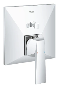 Внешняя часть смесителя для ванны GROHE Allure Brilliant с переключателем на 2 положения, хром (24072000)