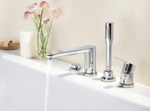 Смеситель для ванны GROHE Eurostyle Cosmopolitan на 4 отверстия, хром (23048003)