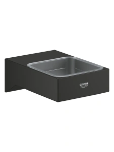 Держатель GROHE Selection Cube, матовый черный (408652430)