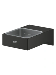 Держатель GROHE Selection Cube, матовый черный (408652430)