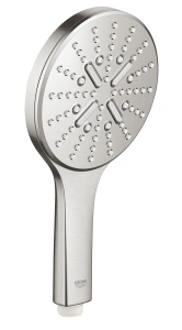 Ручной душ GROHE Rainshower SmartActive 130, 3 режима, суперсталь (26574DC0)