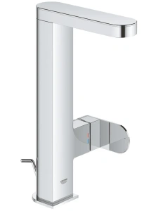 Смеситель для раковины GROHE Plus, с донным клапаном, хром (23843004)