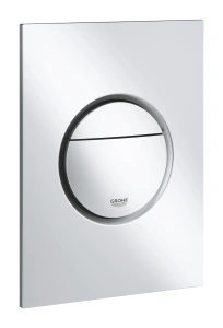 Панель смыва для унитаза GROHE Nova Cosmopolitan S, 3 режима, матовый хром (37601P00)