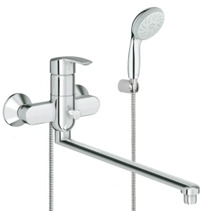 Смеситель для ванны GROHE Multiform с душевым гарнитуром, хром (32708000)