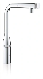 Смеситель для кухни GROHE Essence SmartControl с вытяжным изливом, хром (31615000)